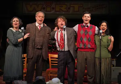 Irish Repertory Theatre Reimagines Capra’s ‘Wonderful Life’ as a 1940s Radio Broadcast