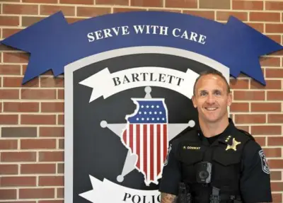 Former intern returns to Bartlett as newly appointed police chief