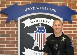 Former intern returns to Bartlett as newly appointed police chief