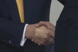 Extra Extra: What is Donald Trump putting on his hand?
